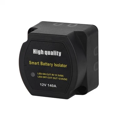 12V 140 AMP Smart Dual Battery Isolator a Wɔde Yɛ Kar .