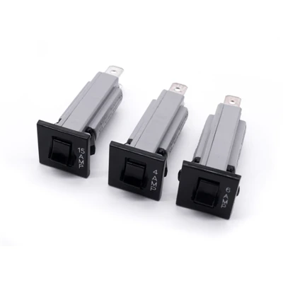 W type push a ɛbɛma wɔasan asiesie thermal circuit breaker .
